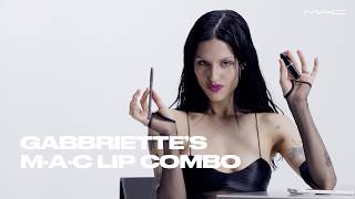 The Lip Combo Gabbriette Never Saw Coming | MAC Cosmetics