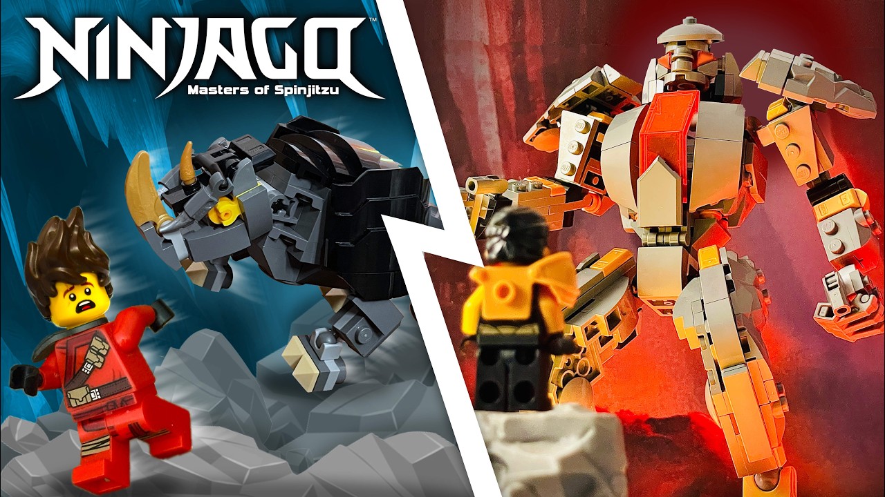 【まんちゃん。】作製中　森のおともだち Custom LEGO Builds from NINJAGO Season 13 - YouTube