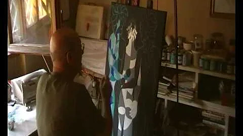 New painting by Massimo Maffei.....2009 Roma!