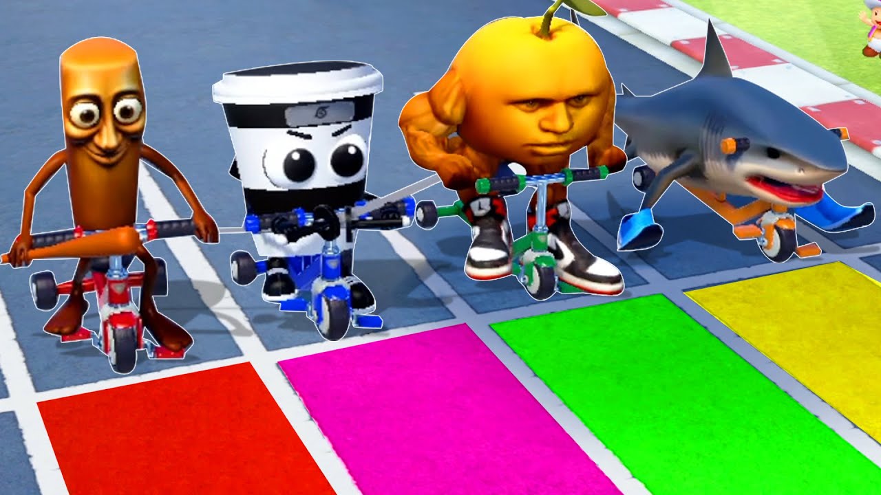 Super Mario Party Goofy Minigames - Tung Tung Tung Sahur Vs Cappuccino Assassino Vs Udin Din Din Dun