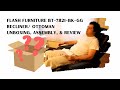 Flash Furniture BT-7821-BK-GG Recliner/Ottoman Unboxing, Assembly, and Review