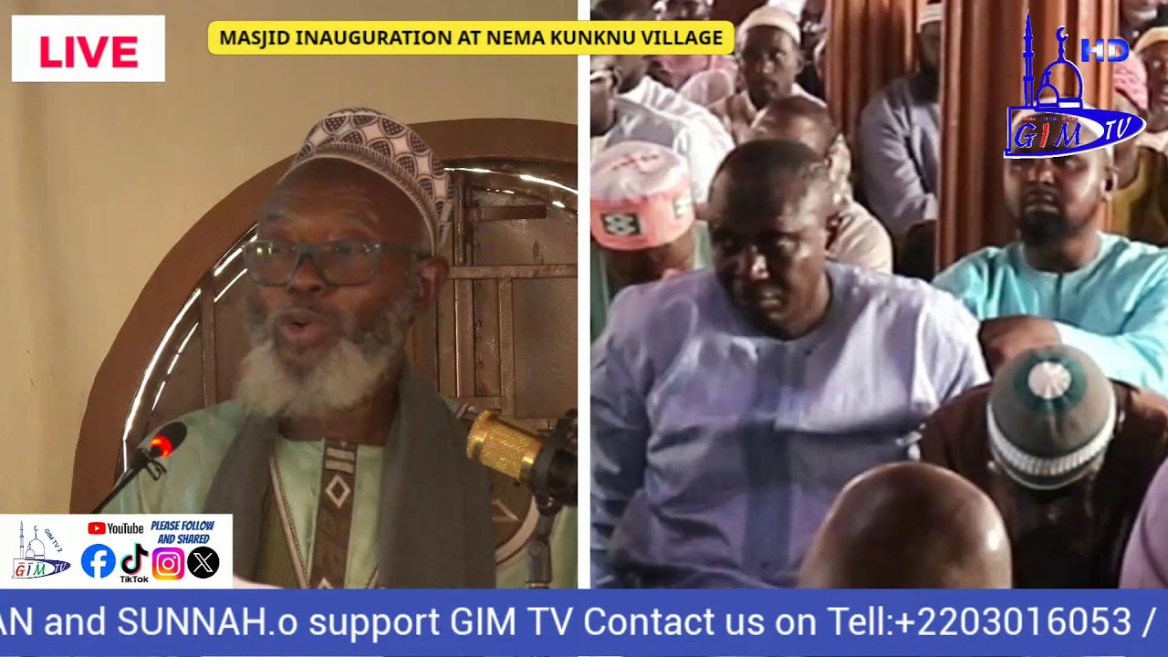 IMAM ABDALLAH FATTY (KHUTBA 16 JANUARY, 2026)