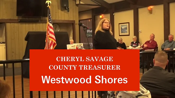 Cheryl Savage, County Treasurer