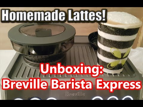 breville-barista-express-(bes870xl)-espresso-machine---quick-unboxing-&-closeups