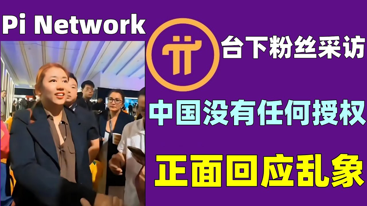 Pi Network范博士演讲后，下台后的粉丝采访，透漏除了对中文先锋乱象的不满，中国区是否正常KYC？ - YouTube