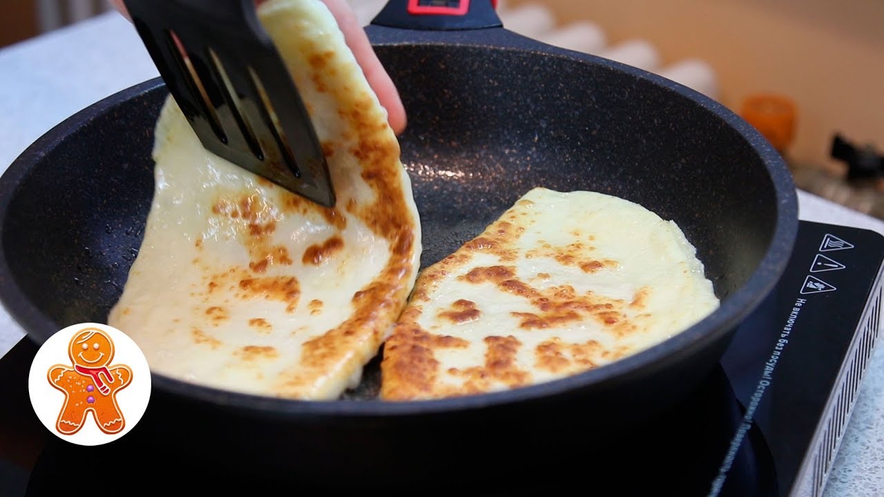 ⁣Вкуснейшие Сырные Лепешки с Начинкой за Полчаса