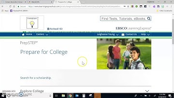 Accessing Test Prep Materials on LearningExpress Library Database