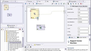 Support Vector Machines using RapidMiner