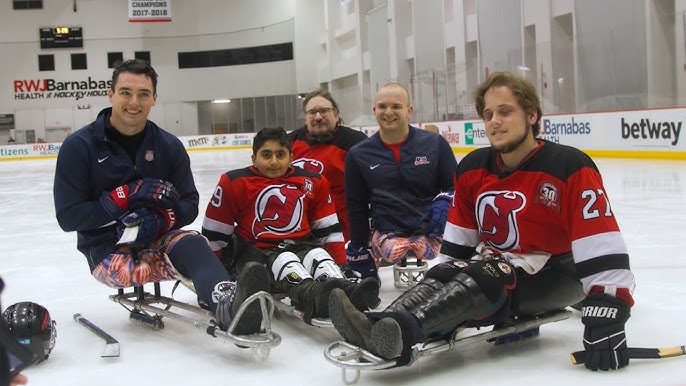 NJ Devils' sled hockey team gets athletes with disabilities on the ice