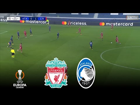 Liverpool vs Atalanta | Quarter-Final | Uefa Europa League 2024 | Pes 21 Gameplay