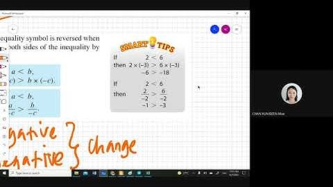 Mathematics Form 1 Chapter 7 Linear Inequality