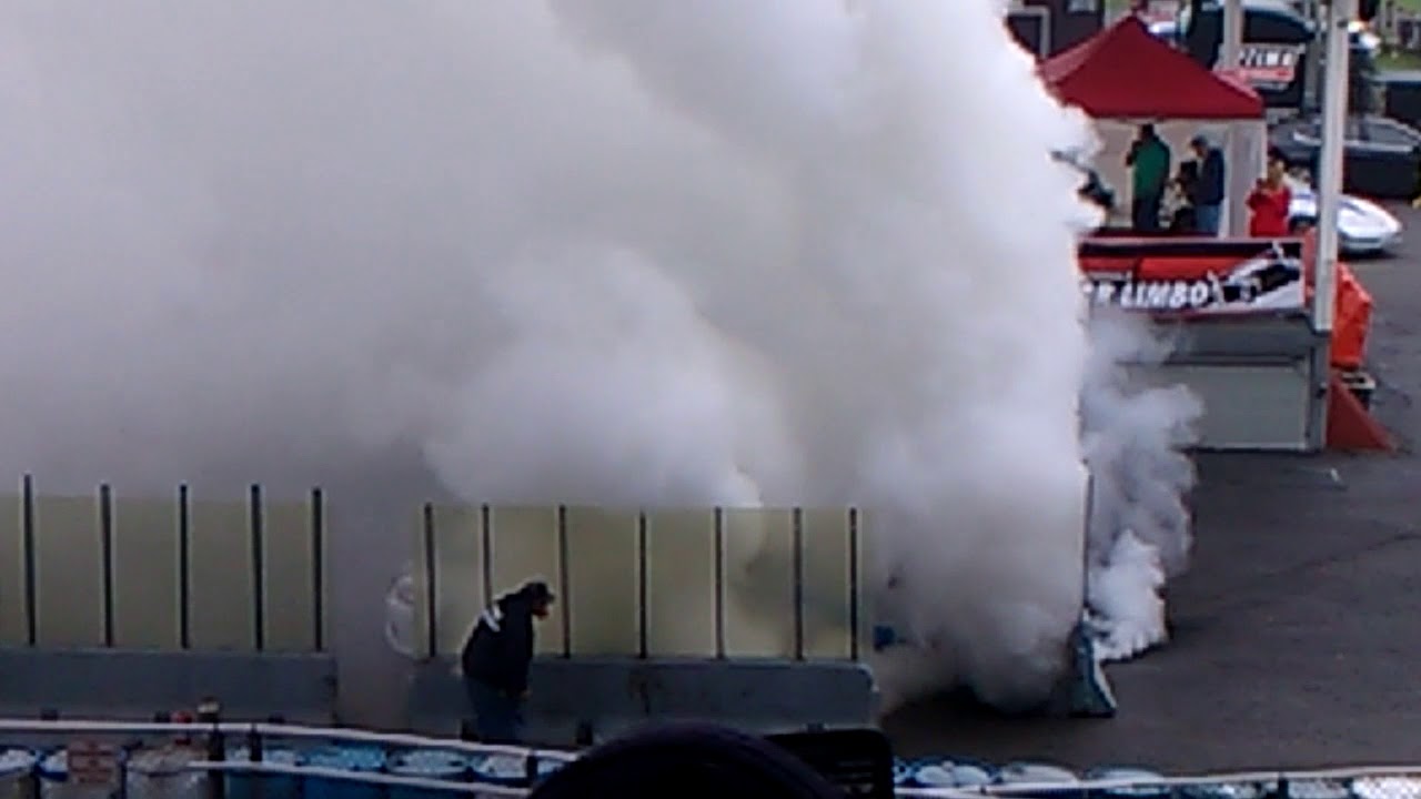 Burn out contest at import and performance Carlisle 2018