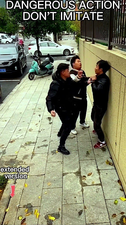 Chinese kung fu, actual street fighting, please do not imitate dangerous moves.