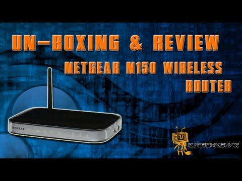 Un-Boxing & Review NetGear N150 Wireless Router (WNR1000v3)