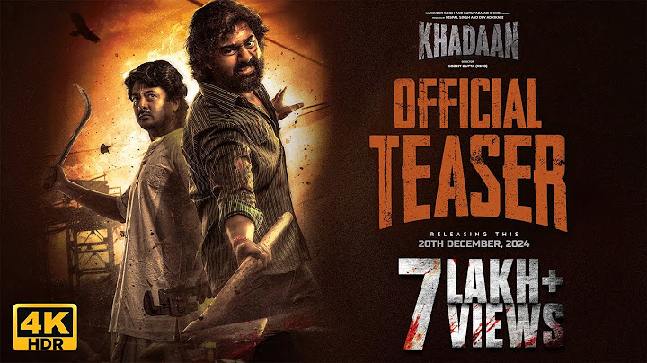 Khadaan - Teaser | Dev | Jisshu | Soojit Dutta | Dropping 20th December | Surinder Films