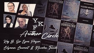 The YKF Author Circle - 1.2025 w/ Nicholas Tanek, Kaz B, Ezra Pryor, & Lilyann Laurent