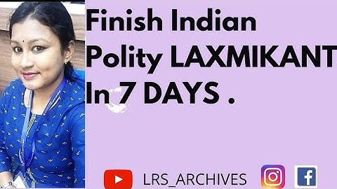How to finish "Laxmikant" in 7 days || opsc oas || Oas 2022 || Self study preparation oas #oas #opsc