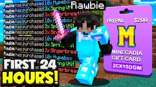 SPENDING *$200* ON MINECADIA FACTIONS SOTW! | Minecraft Factions | Minecadia [1]