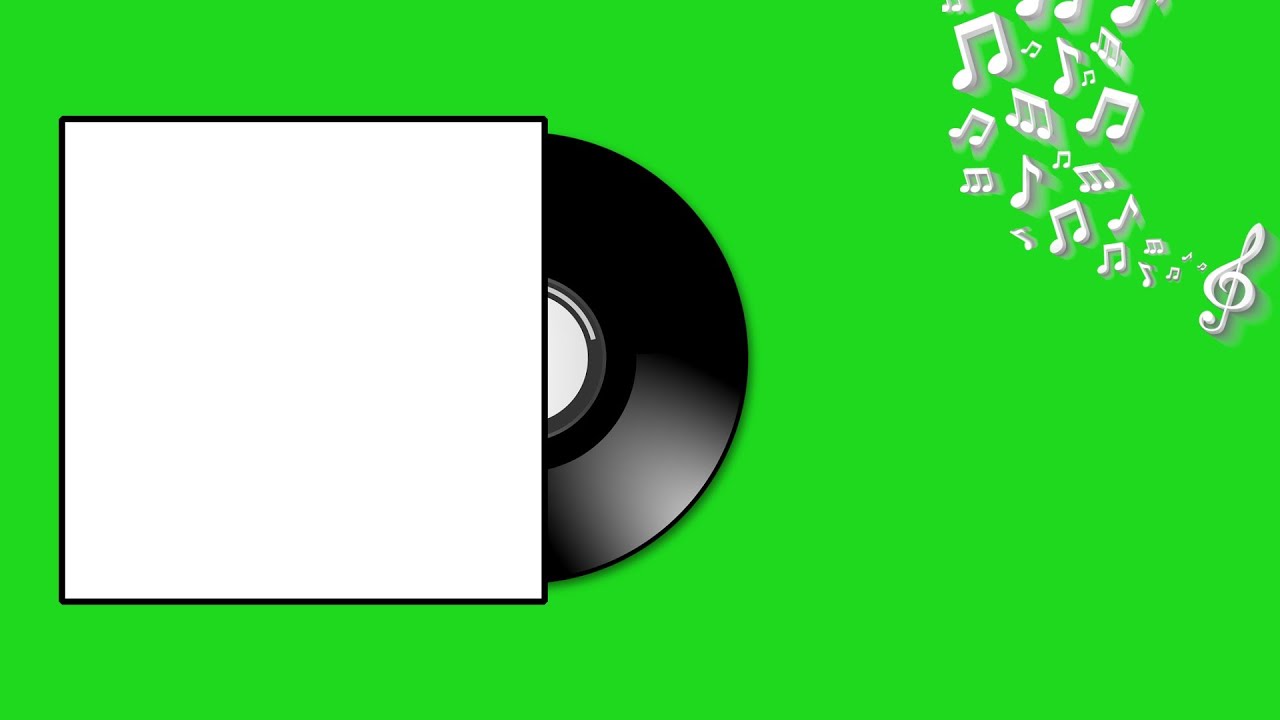 Music green screen Music Player Green screen cd player green
