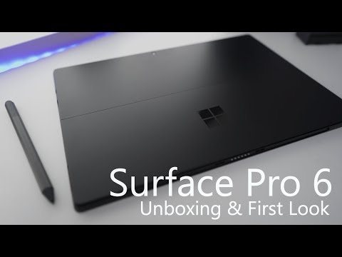 2018 Surface Pro 6 - Unboxing and First Look