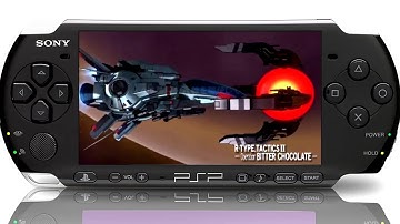 R-Type Tactics II: Operation Bitter Chocolate PSP INTRO (hardware real)