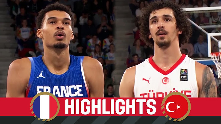 FRANCE VS TURKEY | Full Game Highlights | Friendly Games For Olympic Qualifying 2024 | July 4, 2024