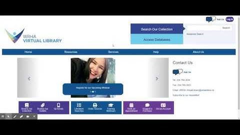 Welcome to the WRHA Virtual Library