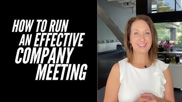 How To Run An All Hands Meeting