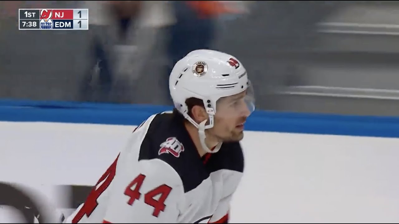 Miles Wood 3 points, Devils Comeback from 3-1 Deficit 11/3/2022