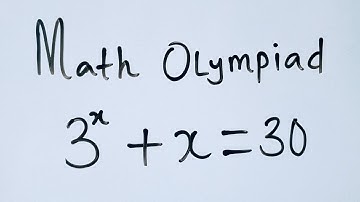 Math Olympiad Algebra  |  Lambert -W Function  | Product Logarithm |