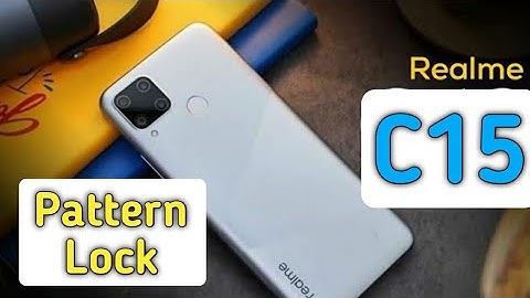 Realme C15 Pattern Lock Kaise Lagate Hai, How to set Pattern Lock in Realme C15