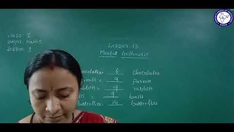 CLASS 1 (EM) | MATHS | MENTAL ARITHMETIC | SESSION 1