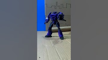 Transformers Studio Series Bumblebee 2018 Shockwave | Stop Motion Short