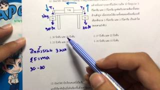 APcen Physics EP3.4 มวล แรง และกฎการเคลื่อนที่ (แบบฝึกหัด 3)