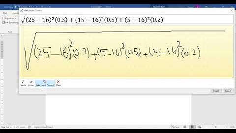 How to write formulas and equations in Microsoft Words (2020)