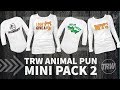 TRW Animal Pun 2 Design Pack Sample | TRW Design Wizard Software