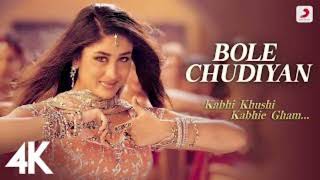 Bole Chudiyan Full Video - K3Gamitabh Shah Rukh Kajol Kareena Hrithikudit Narayan