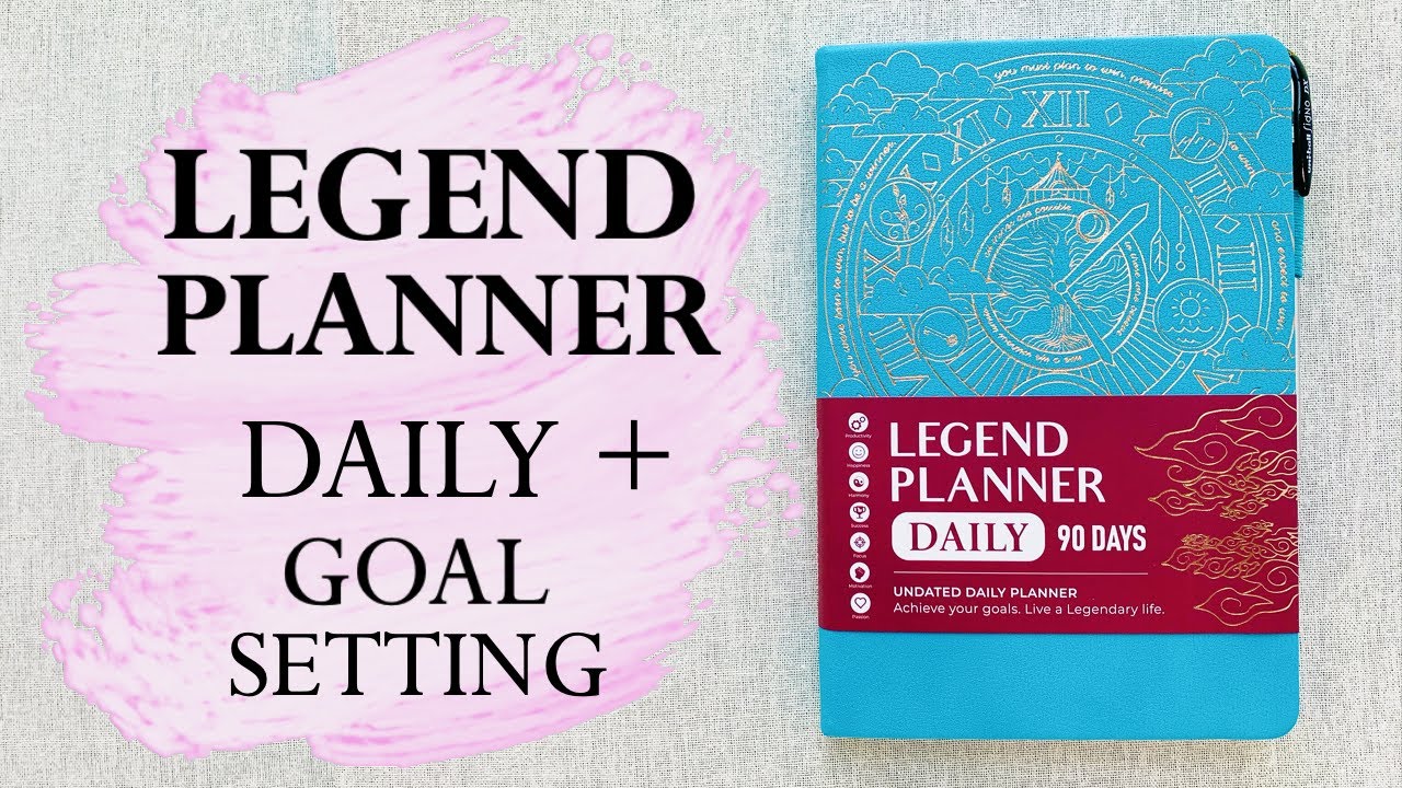 LEGEND PLANNER DAILY + GOAL SETTING + 10% OFF 