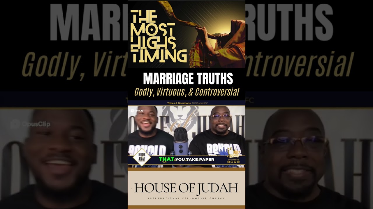 Marriage Truths: Godly, Virtuous, & Controversial | #shorts #bible #marriage #love #truth #god