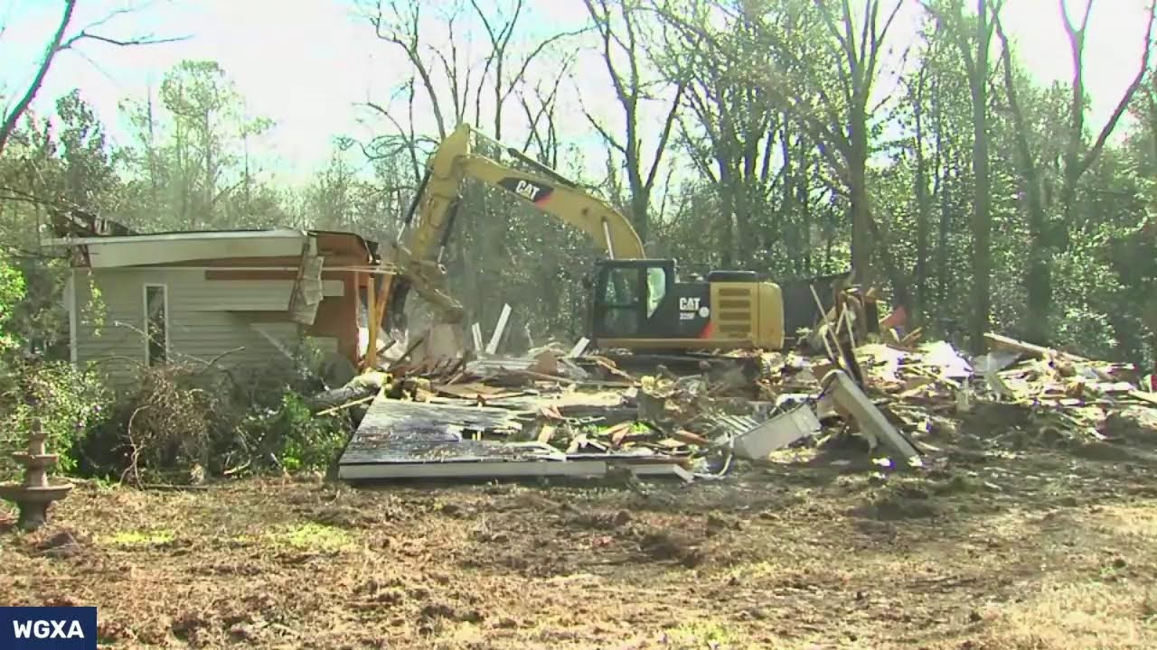 Cliffview Lake Demolition Project