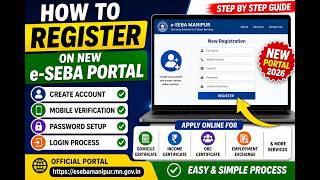 How to Register on Manipur e-Seba Portal 2026 | Complete Step-by-Step Guide in Manipuri