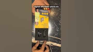 Digitek(DWM-002) Wireless iphone mic #digitek #digitekmic #iphone #micforyoutuber #vloggingmic