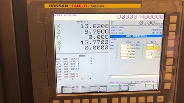 DOOSAN Switching Between G54 / G55 Using MDI