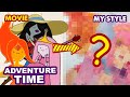 Drawing  Adventure Time Characters into Semi Realistic Version | Huta Chan