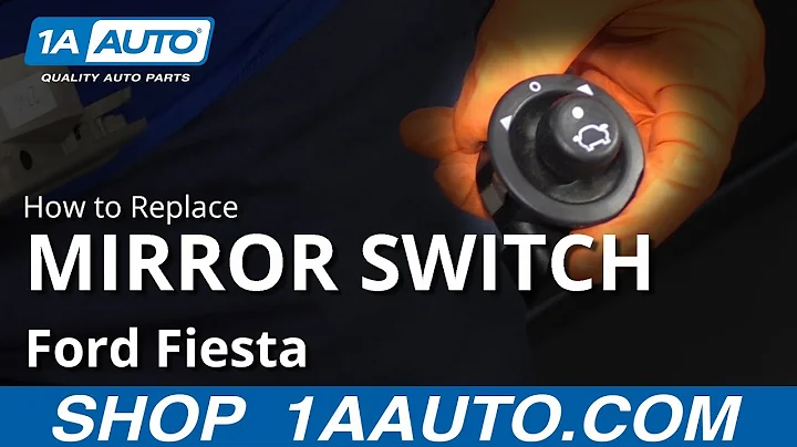How to Replace Mirror Switch 09-19 Ford Fiesta