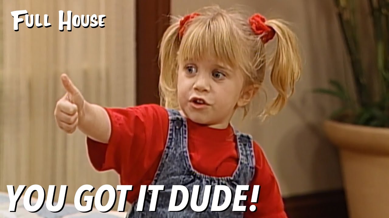 Full House – Cute / Funny Michelle Clips From Season 4 (Part 2)