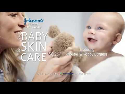 Video Johnson's Baby Skincare Featuring Phoebe and Poppy... - youtube