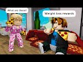 A diet day  roblox brookhaven  rp  funny moments