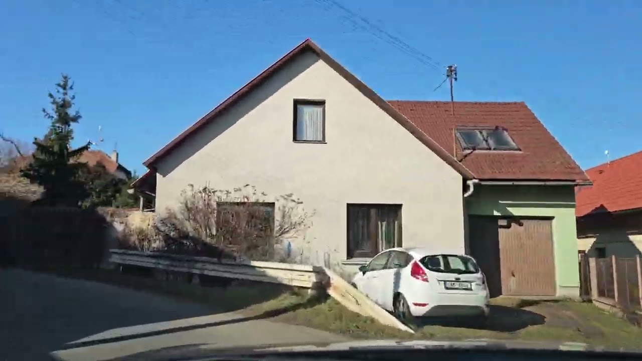 🚗 Hradešín → Praha Horní Počernice | Klidná jízda autem | 4K | Bez komentáře