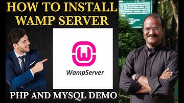 How to install WAMP server# PHP &MySQL demo by Prof.MD Loyola College#PHP easy #MySQL #Self Learning